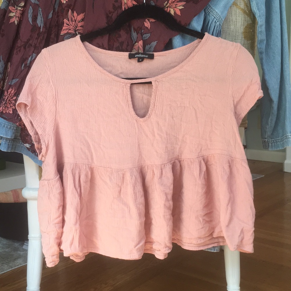 cute oversized crop top t shirt!